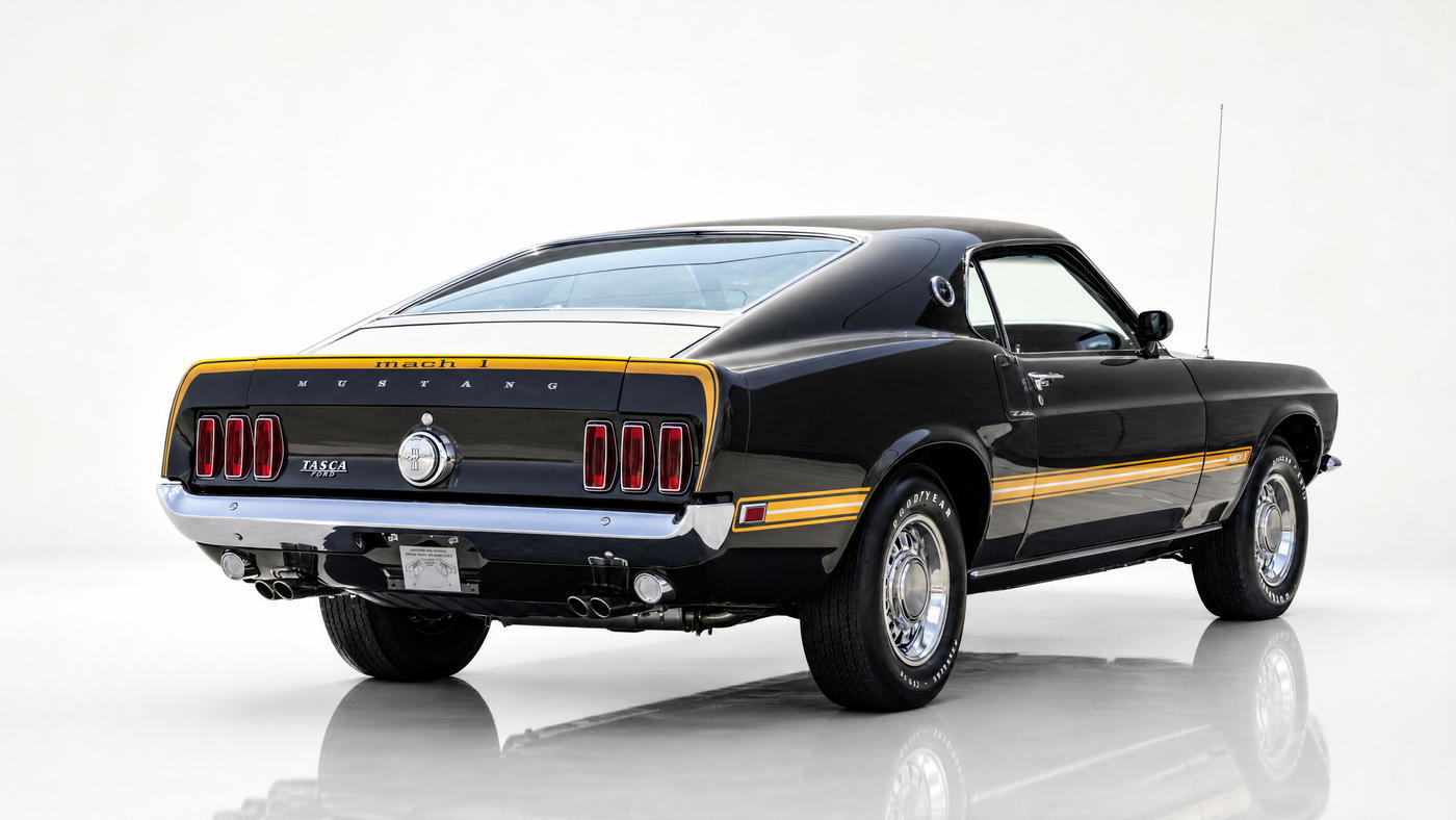 1969 Ford Mustang Mach 1 428 Super Cobra Jet Drag Pack