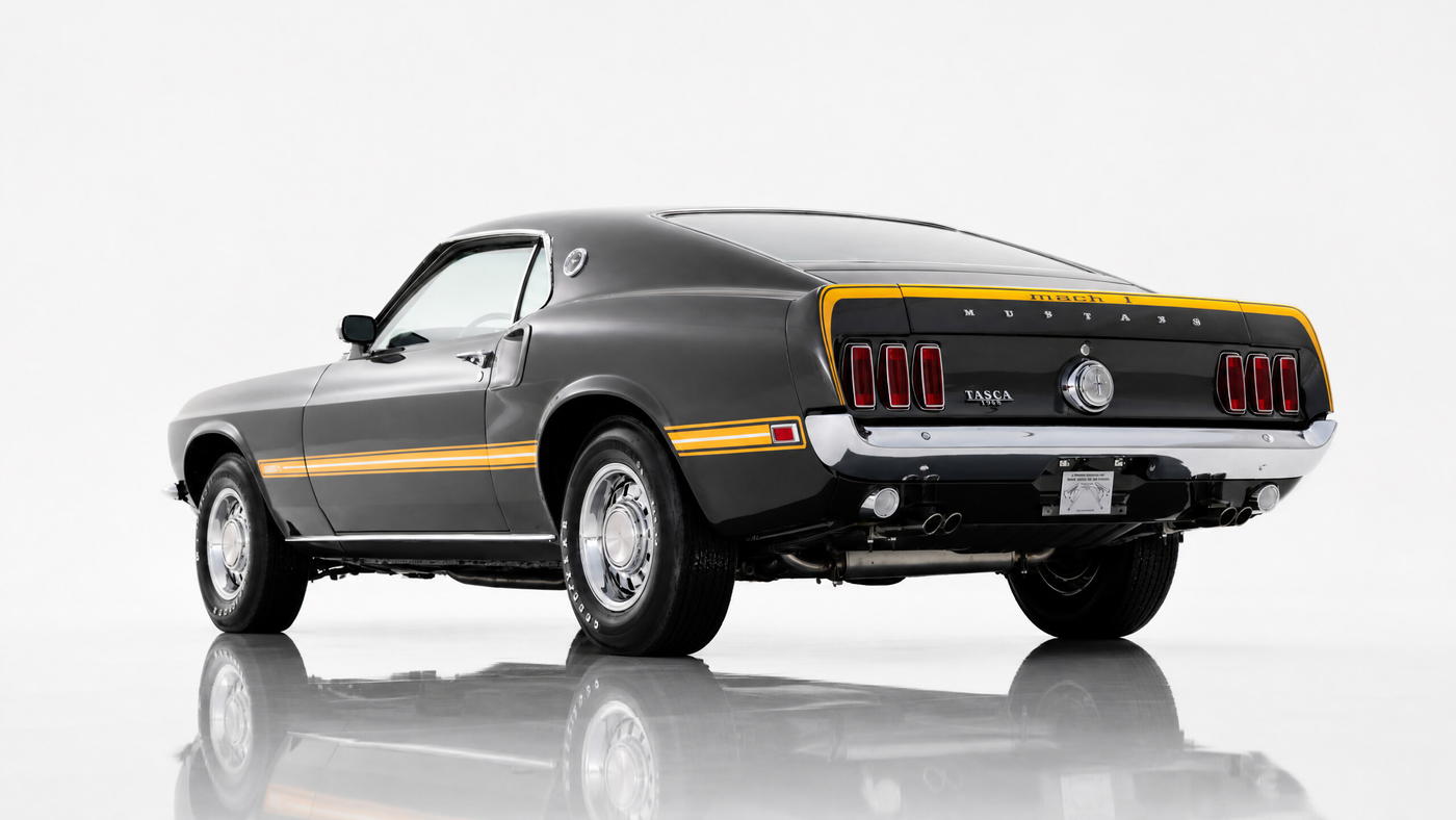 1969 Ford Mustang Mach 1 428 Super Cobra Jet Drag Pack