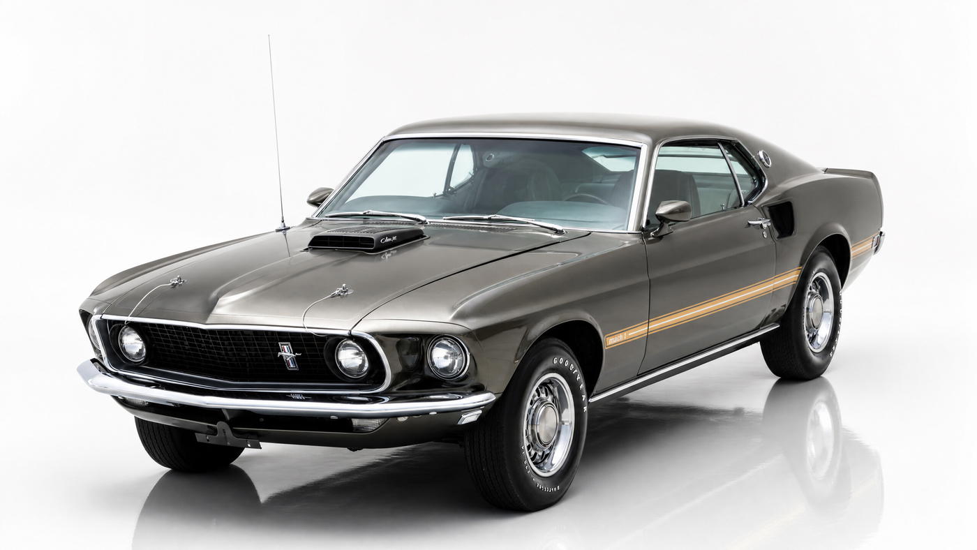 1969 Ford Mustang Mach 1 428 Super Cobra Jet Drag Pack