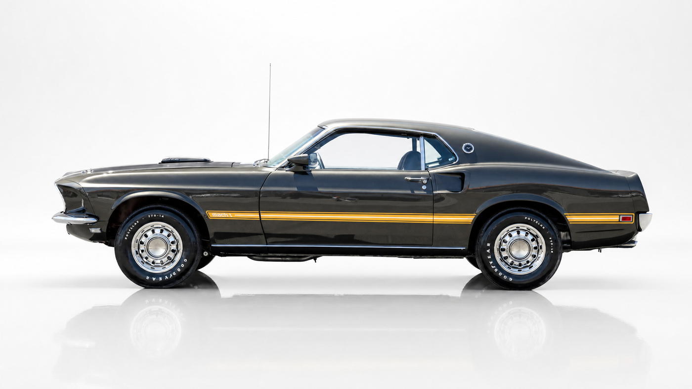 1969 Ford Mustang Mach 1 428 Super Cobra Jet Drag Pack