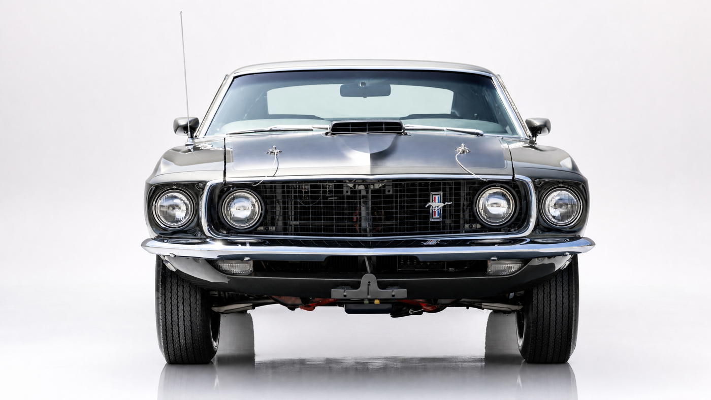 1969 Ford Mustang Mach 1 428 Super Cobra Jet Drag Pack