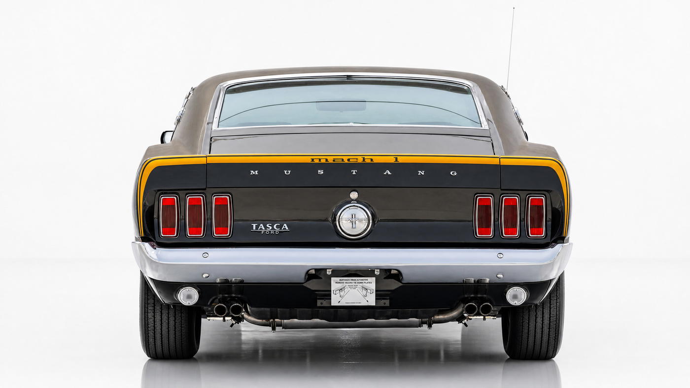 1969 Ford Mustang Mach 1 428 Super Cobra Jet Drag Pack